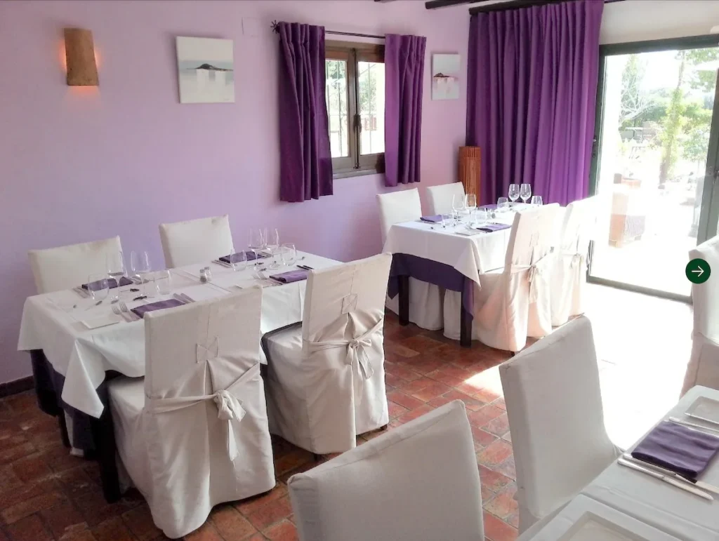 Restaurante Le Gourmand, interior front room