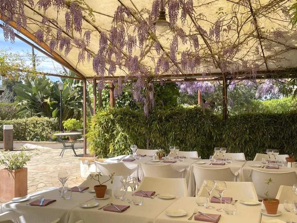 Terrace covered