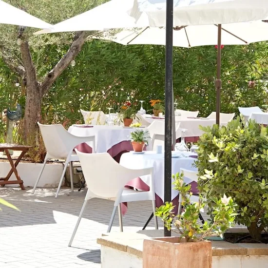 Le Gourmand Javea terrace detail
